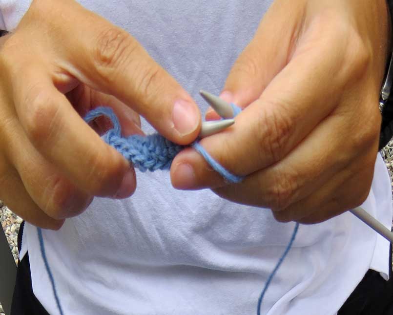 amare il lavoro a maglia