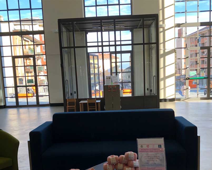 Knitting Biblioteca Civica Biella