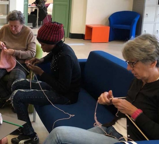 Knitting Biblioteca Civica Biella