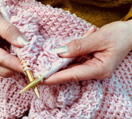 Knitting solidale a Biella