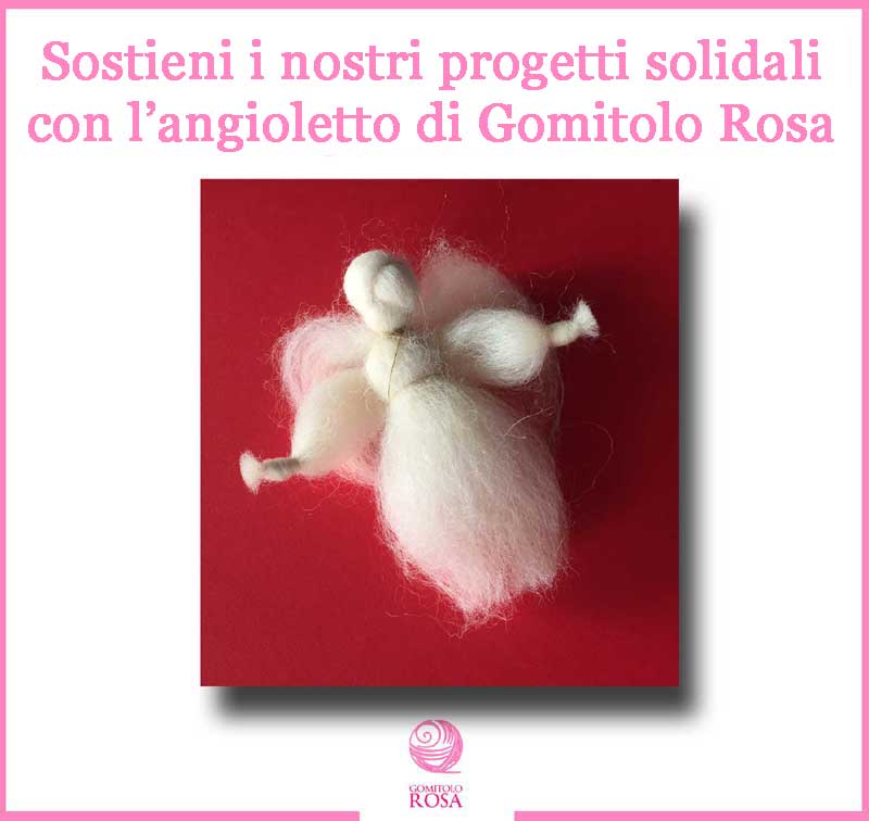 angioletto di Gomitolo Rosa