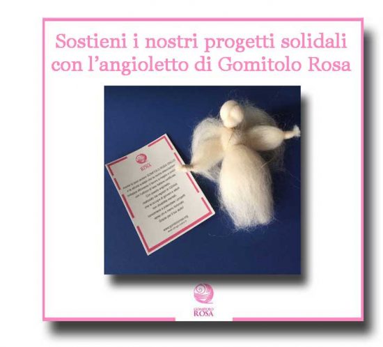 angioletto di Gomitolo Rosa