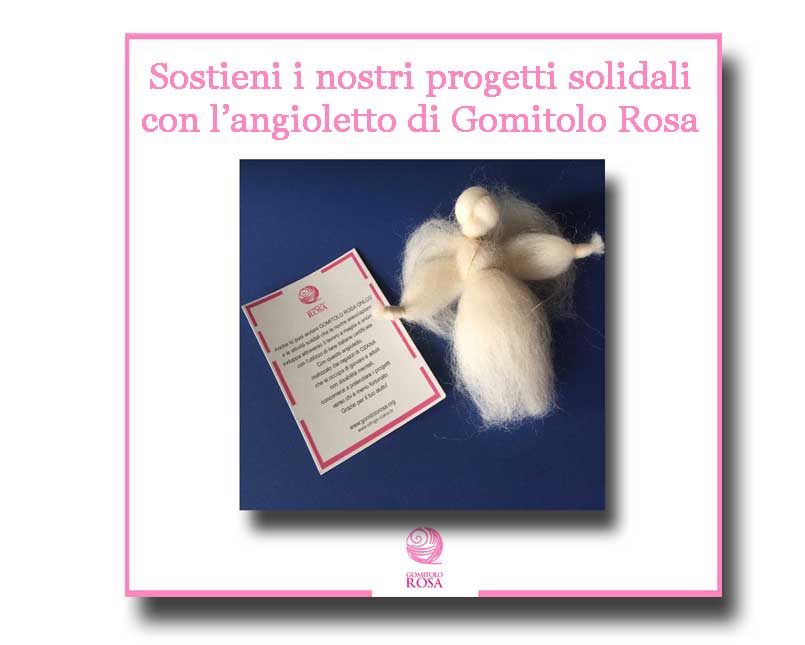 angioletto di Gomitolo Rosa