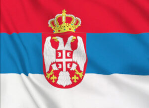 Bandiera Serbia