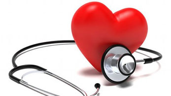 Cuore e stetoscopio