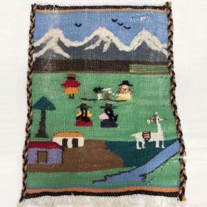 Arazzo "Vita in comunità con la natura"