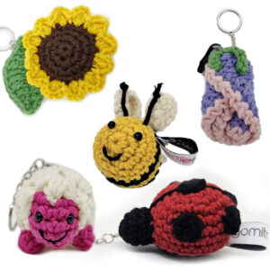 5 Portachiave in Lana