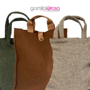 Borse in Feltro Gomitolorosa