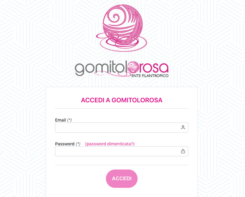 Accedi a gomitolorosa