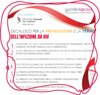 icona Decalogo terapia e prevenzione HIV