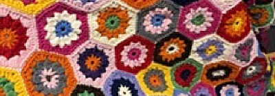 GR Coperta esagoni multicolori